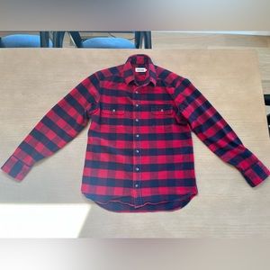 Taylor Stitch 38 - Red/Blue Buffalo Plaid Shirt
